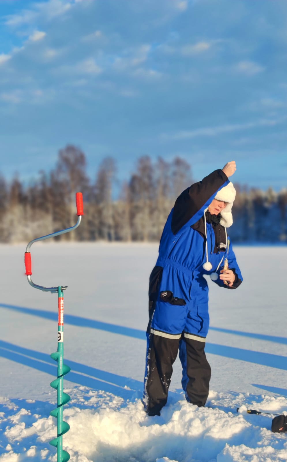 Kukkolankosken talvinen perinnekalastus ja pilkkiohjelma
