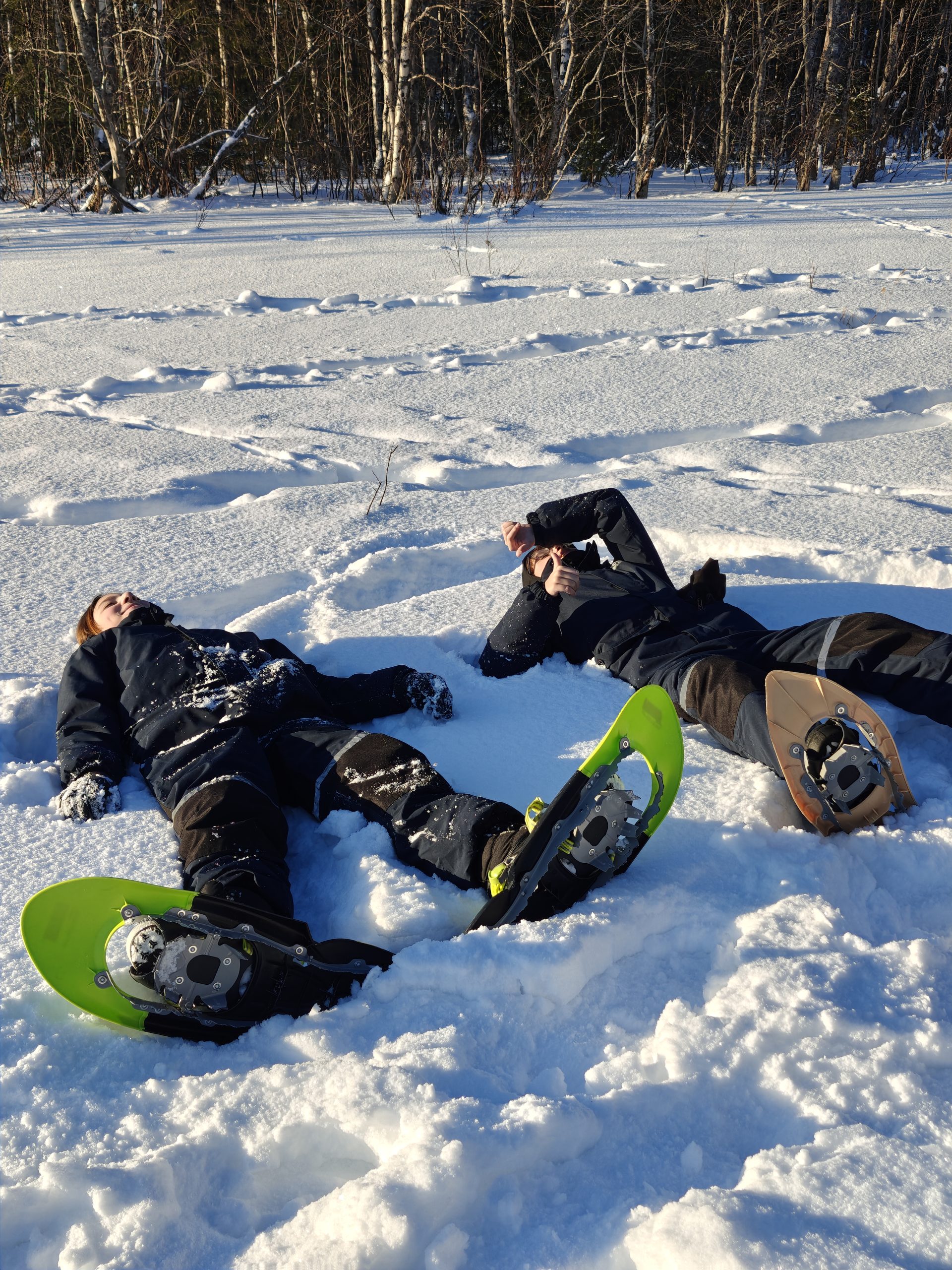 Snowshoe Adventure in the Wilderness