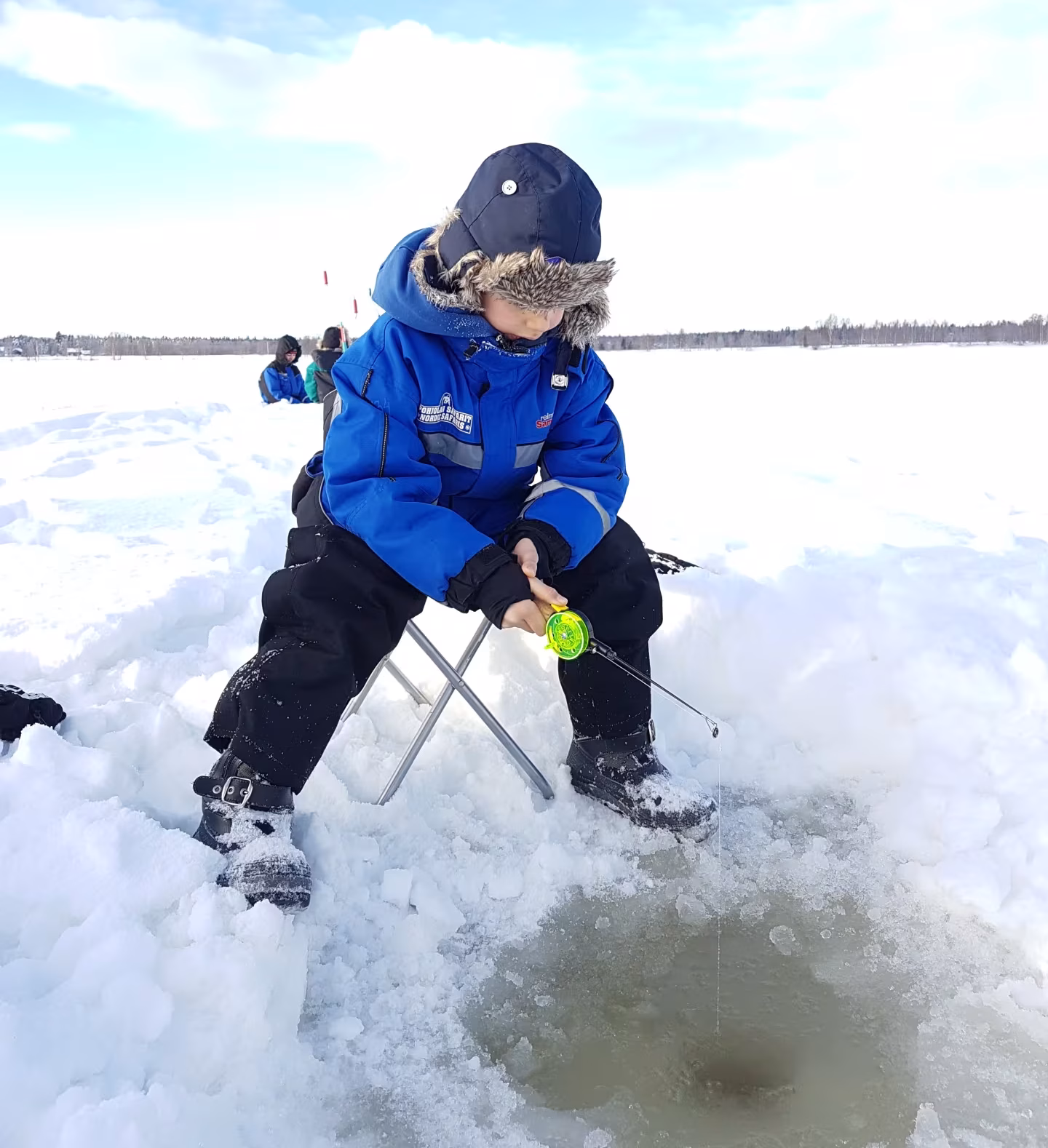 Pilkkielämys Kukkolankoskella
