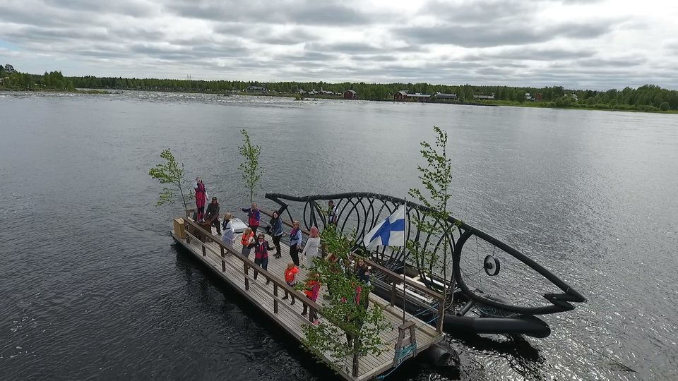 River Rafting to between Finland and Sweden